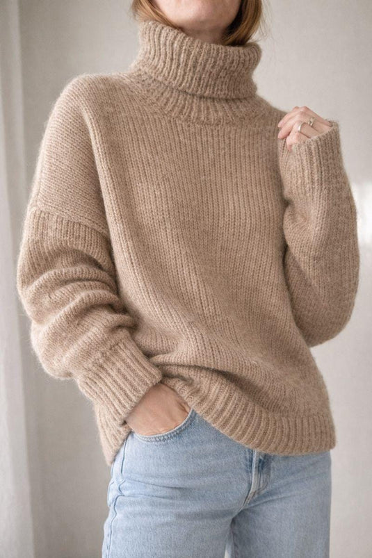 Cozy Sweater Knitting Pattern: PDF Pattern