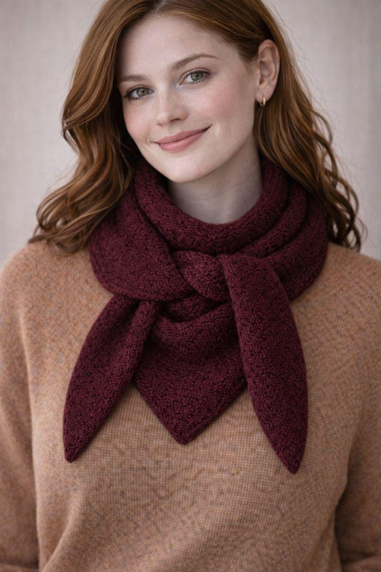 Triangle Scarf Knitting Pattern