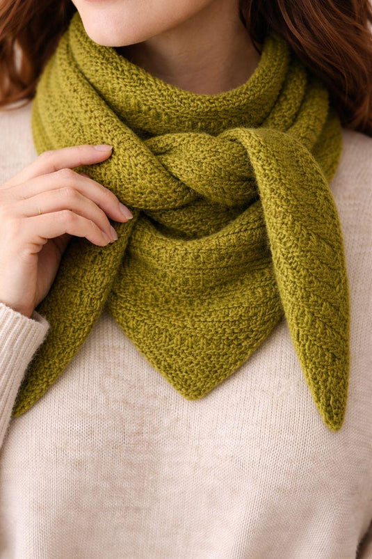 Triangle Scarf Knitting Pattern