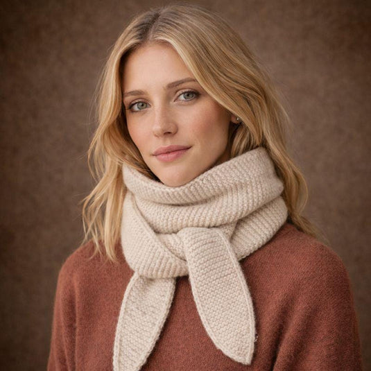 Sophie Knitting Instructions DIY Classic Scarf PDF Easy Garter Stitch Knitting Pattern Winter Accessory Instant Download