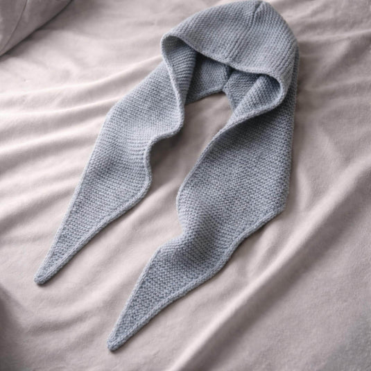 Sophie Hood Knitting Instructions DIY Hooded Scarf PDF Easy Garter Stitch Knitting Pattern Shawl Winter Accessory Instant Download