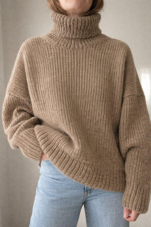 Cozy Sweater Knitting Pattern: PDF Pattern